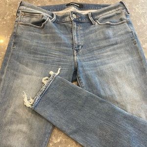 Warm Express Fleece-lined mid-rise jeggings